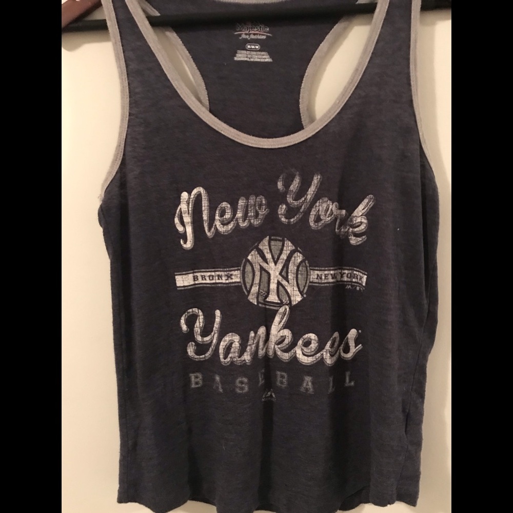 Yankees razer back tank